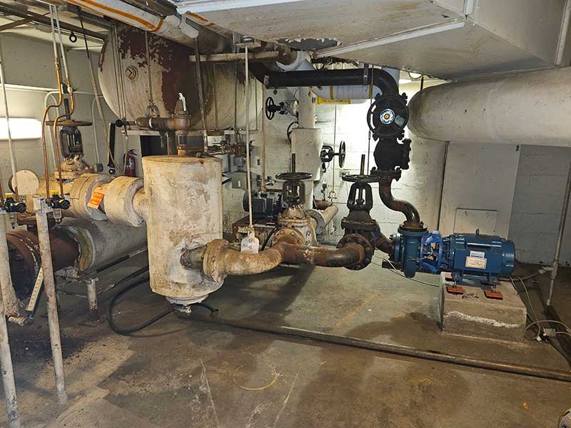 Image showing infrastructure involved in the renovation. 