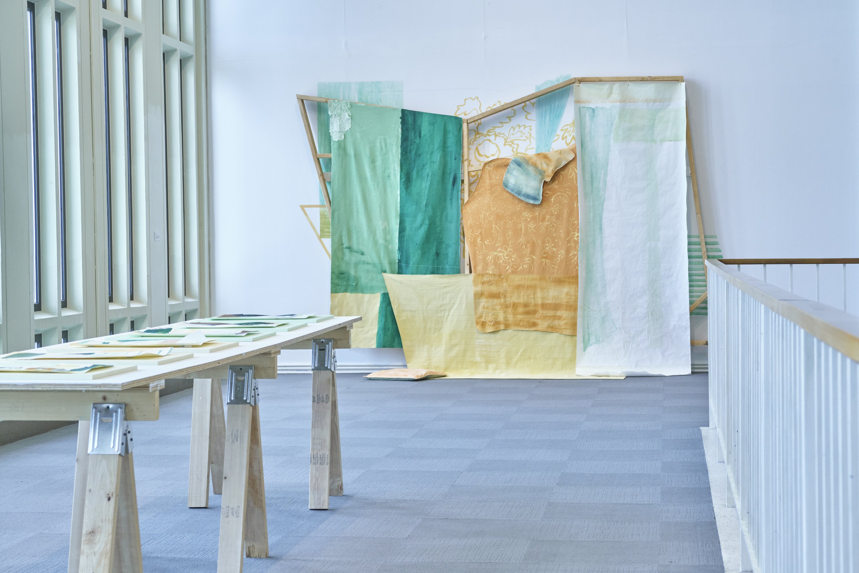 MFA thesis exhibition installation views