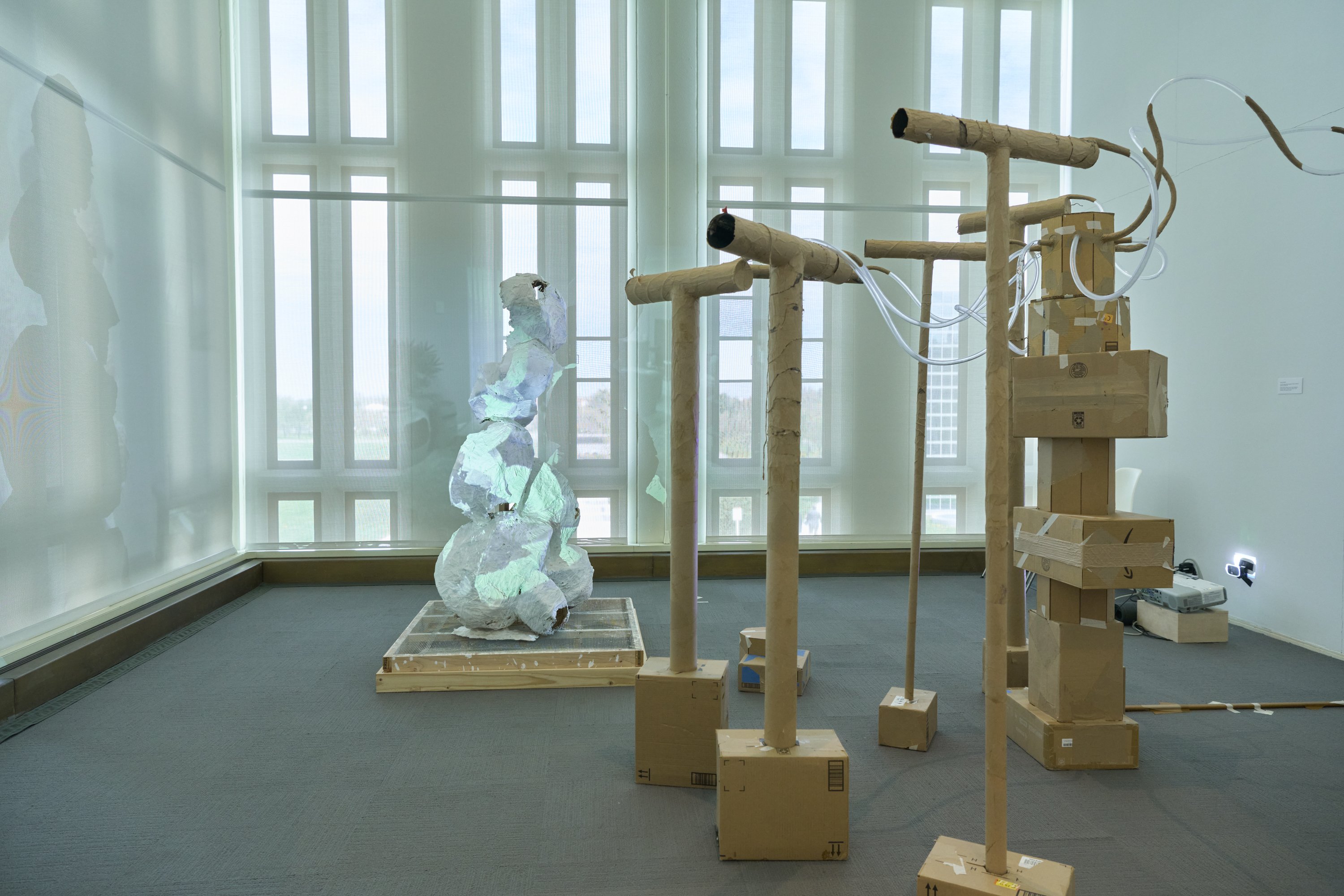 MFA thesis exhibition installation views