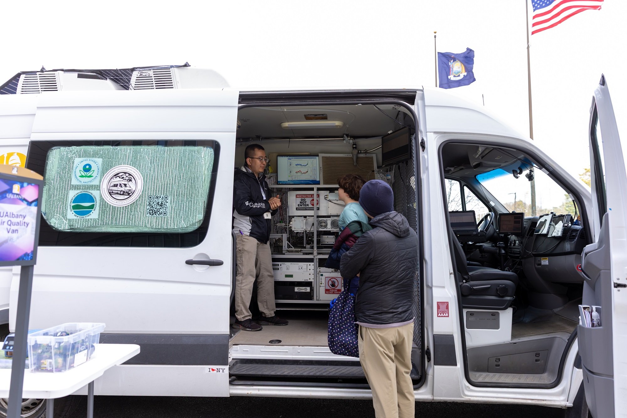 Scenes from UAlbany's 2026 STEM and Earth Sciences Family Day.