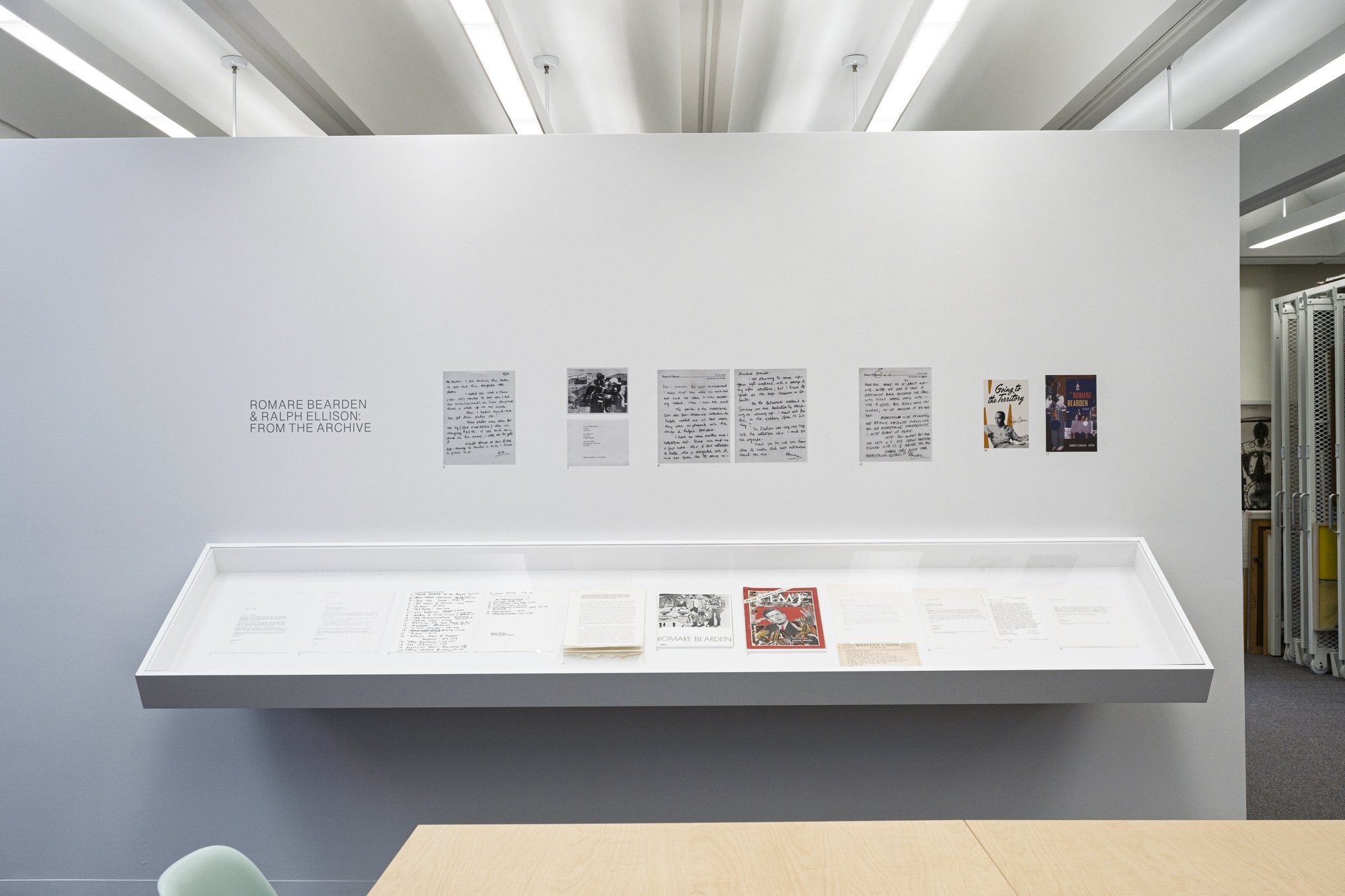 Installation view detail