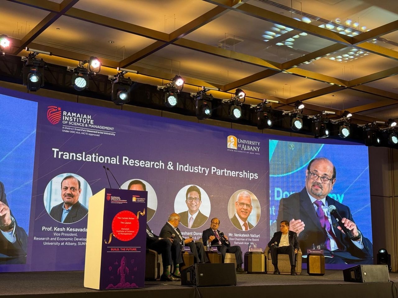Kesh Kesavadas discusses the University's collaboration with industry