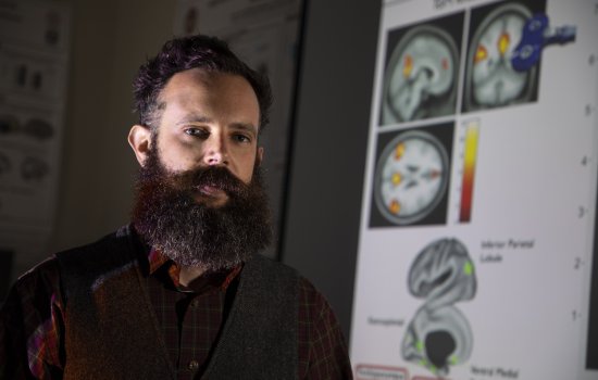 UAlbany psychology professor Brendan Gaesser