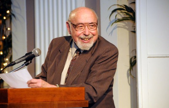 Distinguished Professor Emeritus Hans Toch delivers the keynote speech at the School of Criminal Justice 40th Anniversary celebration (2008)