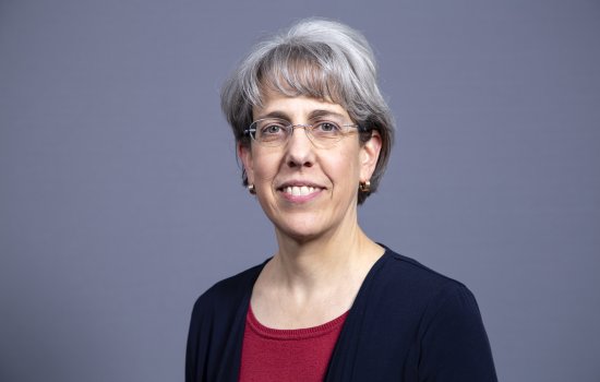 Mary Gallant smiles at the camera.