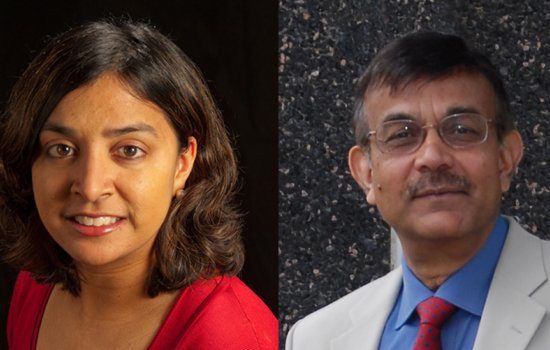 Pinka Chatterji and Kajal Lahiri