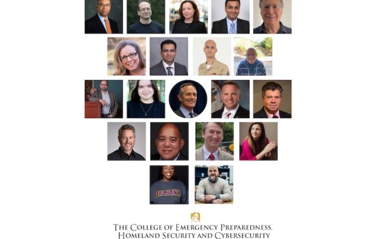 College of Emergency Preparedness, Homeland Security and Cybersecurity Advisory Board Members