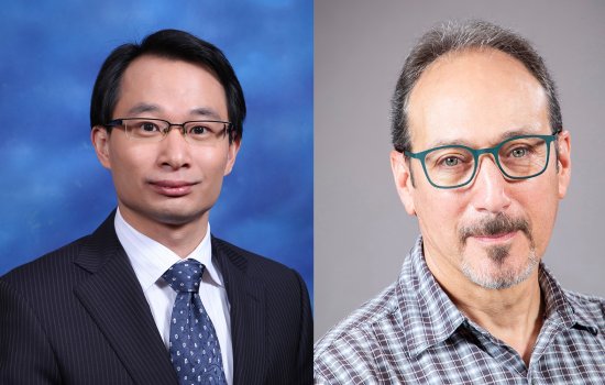 Economics faculty members, left: Chun-Yu Ho, and Laurence Kranich.