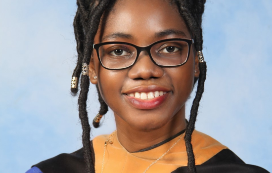 A portrait of Irene Kyei