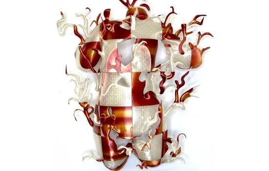 Image of a 3D-printed object fabricated with polylactic acid PLA filament