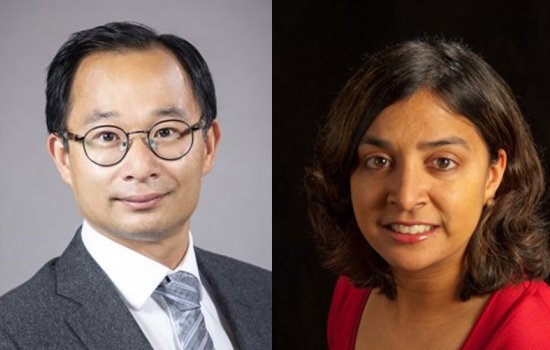 Pinka Chatterji and Professor Chun-Yu Ho