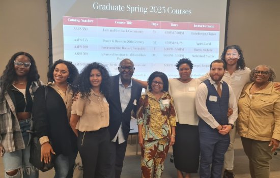 Several Symposium participants posing together