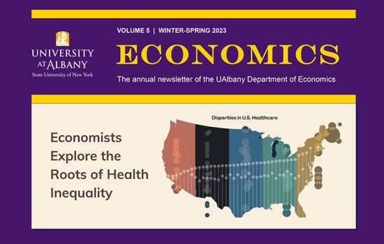 Department of Economics 2023 Newsletter cover