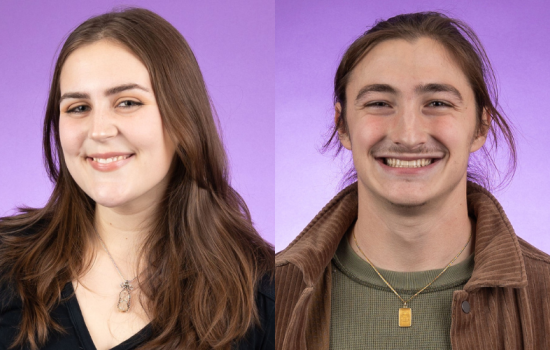 Schafer and Rowley Award winners: Danielle Modica and Shawn Ness