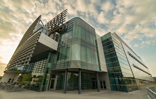 UAlbany's Cancer Research Center exterior.