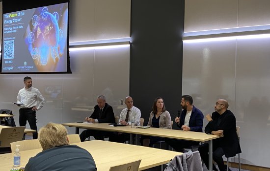 Panelists from The Future of the Energy Sector: Technology, Trends, Risks and Opportunities