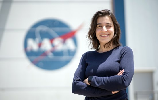 Emily Magnus, BSc 2017 from the Department of Physics at UAlbany