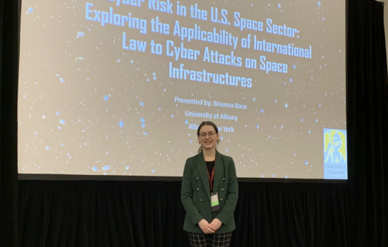 Brianna Bace at the Society for Risk Analysis Annual Meeting