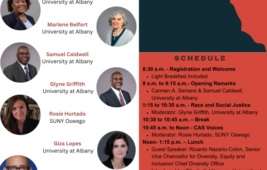 BILPOC 4/26/24 conference flyer with schedule