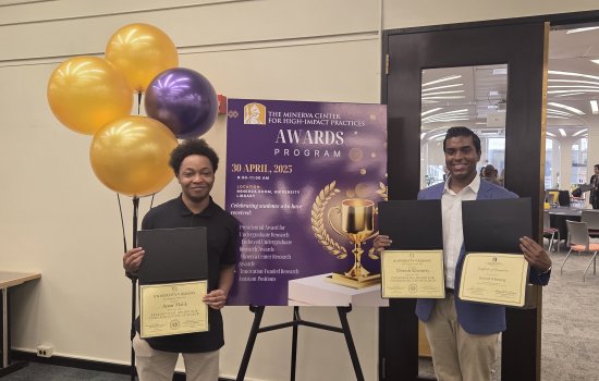 Amar Malik (left) and Doresh Khemraj (right)