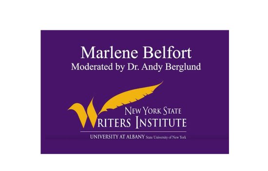 Marlene Belfort at NYS Writers Institute May 2025