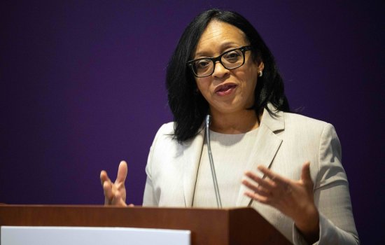 Dean Paquita Davis-Friday of the Massry School of Business