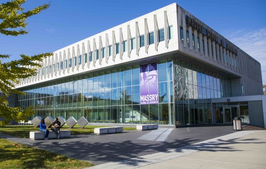 The Massry School of Business building