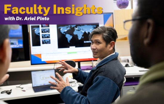 Dr. Ariel Pinto, Professor and Chair of the Department of Cybersecurity