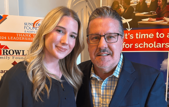 McKenna Hansen, CEHC senior in the Emergency Preparedness and Homeland Security program.