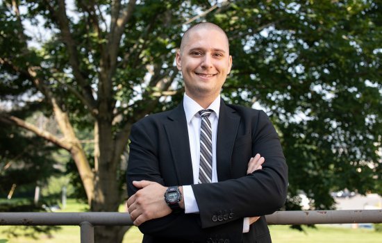 A portrait of Dan Schrank