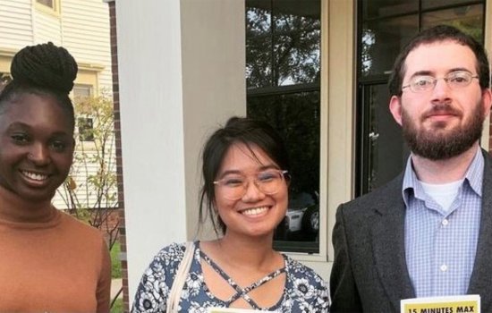 “Building a Stage,” directed by three young filmmakers with connections to UAlbany: 2021 graduate Sydnie Heslop (Interdisciplinary Studies major in Film and Performance), 2020 graduate Emily Panganiban (Art major with a Film Studies minor), and PhD candidate Jeff Aldrich (History). 