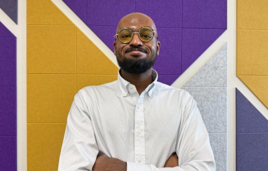 A portrait of Denzel Edwards