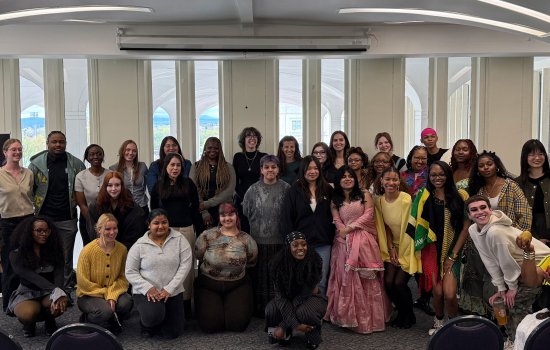 UAlbany's WGSS students at the 2026 UAlbany Showcase.