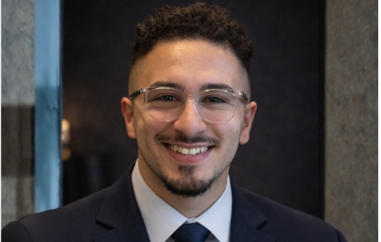 The smiling face of Sanad Sahawneh.
