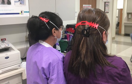 CEHC Makes Ear Savers for Frontline Workers