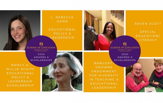 a couple of SOE scholarships recipients