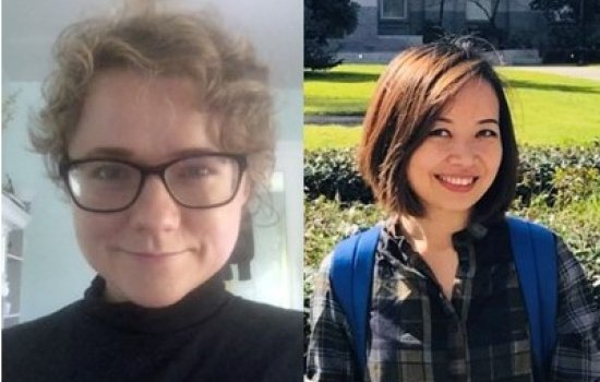 Polina Denisova and Lan Hoang