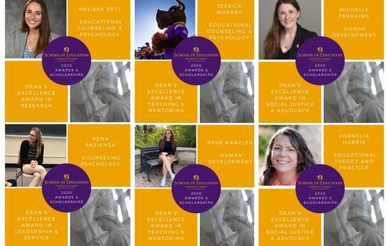 the SOE Dean's Excellence Awards recipients