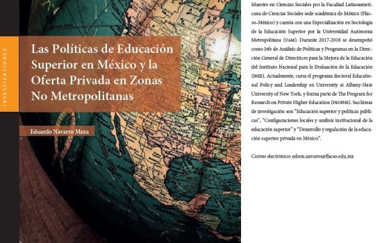 Eduardo Navarro-Meza Presents "Las Políticas de Educación Superior En México y la Oferta Privada en Zonas No Metropolitanas"