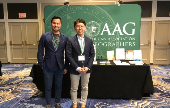 Professor Rui Li and Andrew Kim