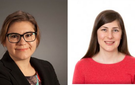 Assistant Professors Aleksandra Kovacheva and Hillary Wiener