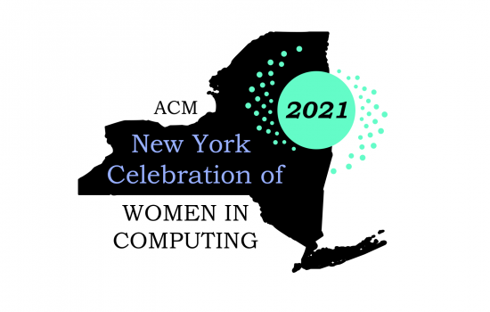 New York Celebration of Women in Computing graphic.