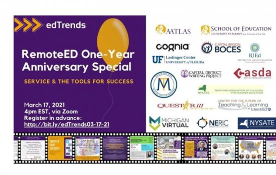 RemoteEd Anniversary advertisement full