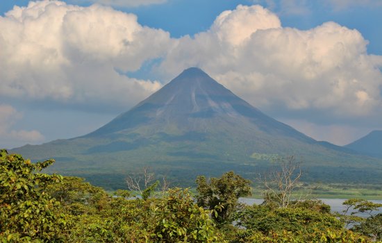 Photo of Arenal: a major tourist attraction in Costa Rica, and one of the most active volcanos in Central America.
