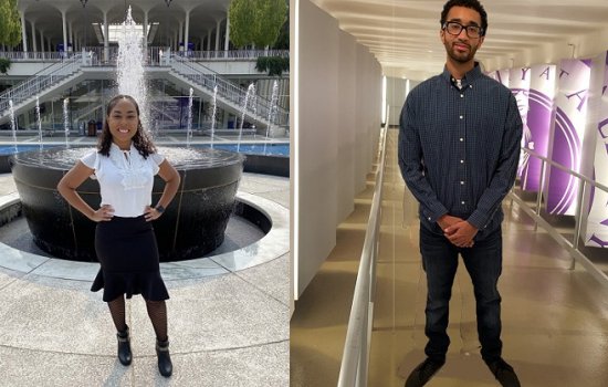 Seyvion Scott (left) and Johnathan Mata (right)