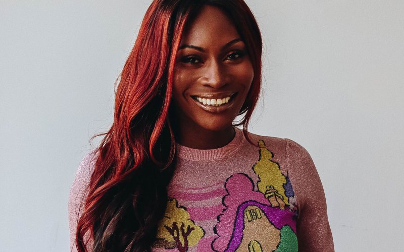 Headshot of Dominique Jackson, the keynote speaker for Gender & Sexuality Month