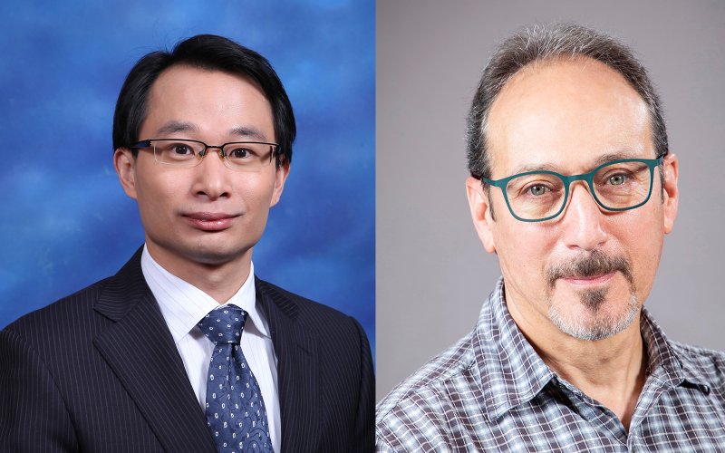 Economics faculty members, left: Chun-Yu Ho, and Laurence Kranich.