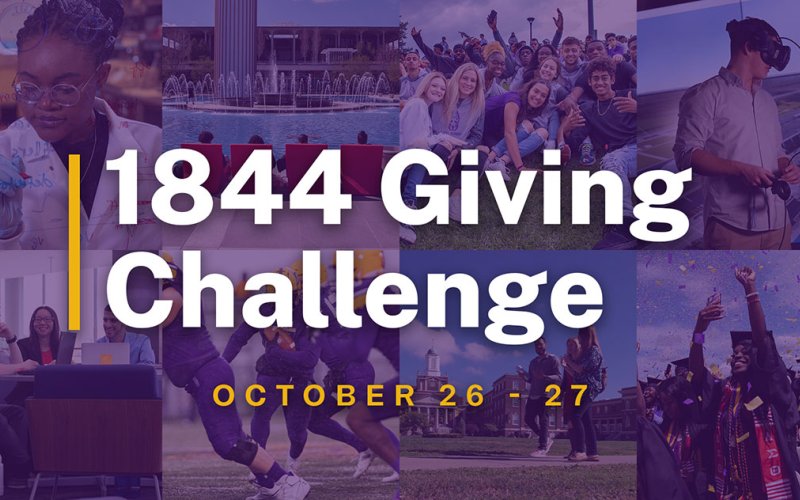 1844 Giving Challenge October 26-27