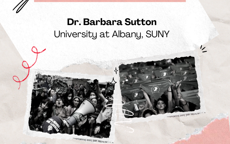 Dr. Barbara Sutton at the University at Albany