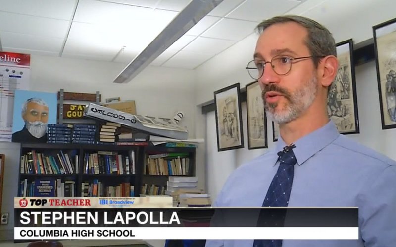 Stephen Lapolla - Top Teacher UAlbany in the High School